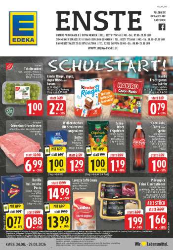 Prospekte Edeka - 24.08.2026 - 29.08.2026.