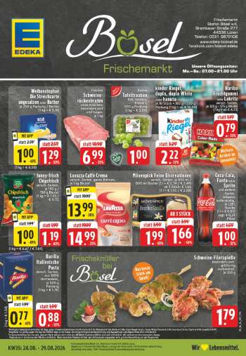 Prospekte Edeka - 24.08.2026 - 29.08.2026.