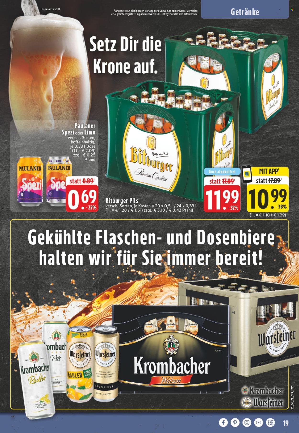 Edeka Prospekte  - 24.08.2026 - 29.08.2026. Seite 19