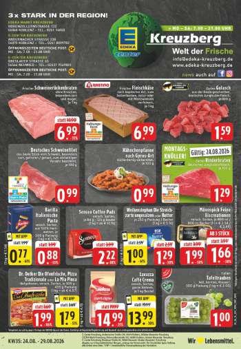 Prospekte Edeka - 24.08.2026 - 29.08.2026.