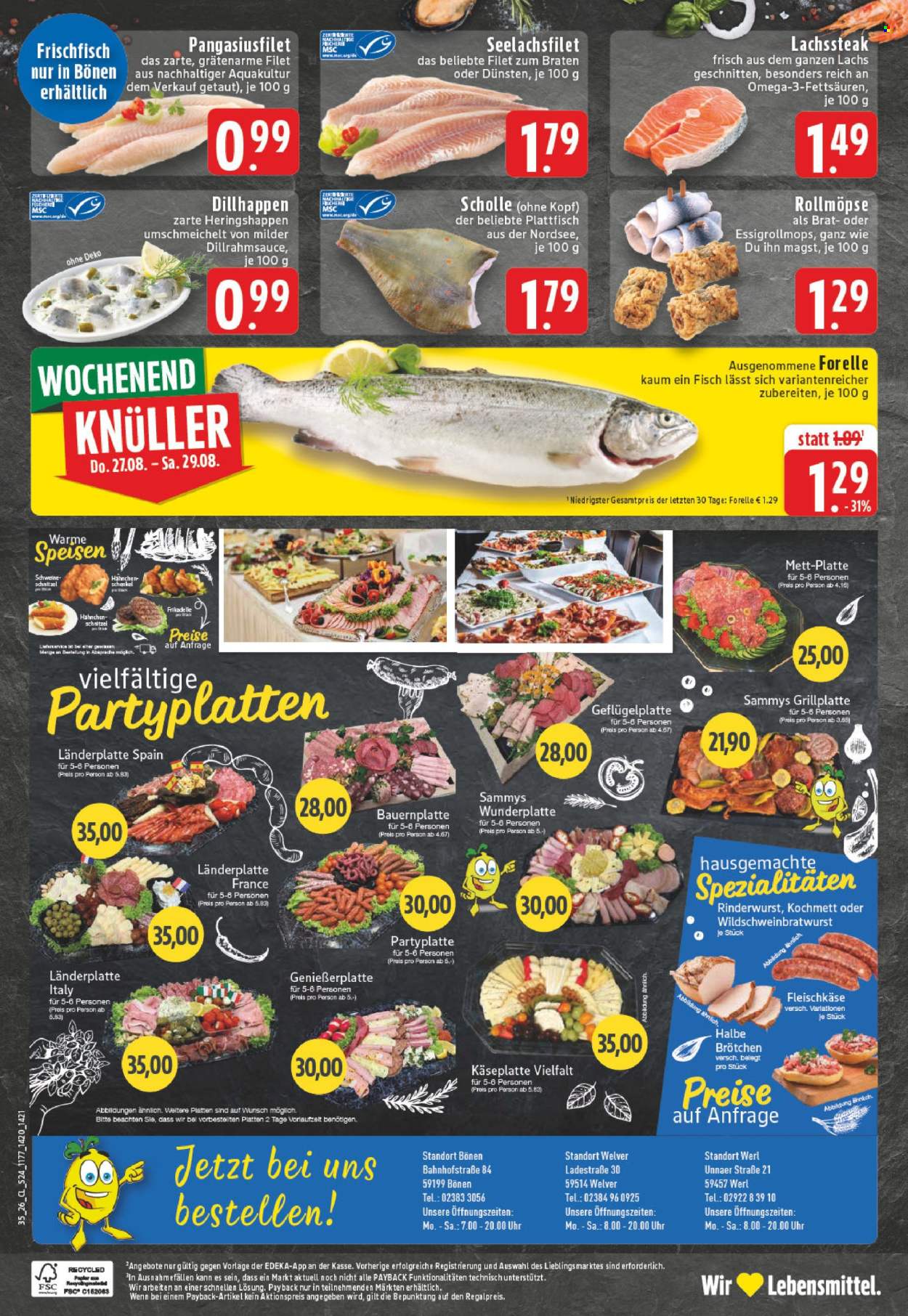 Edeka Prospekte  - 24.08.2026 - 29.08.2026. Seite 28