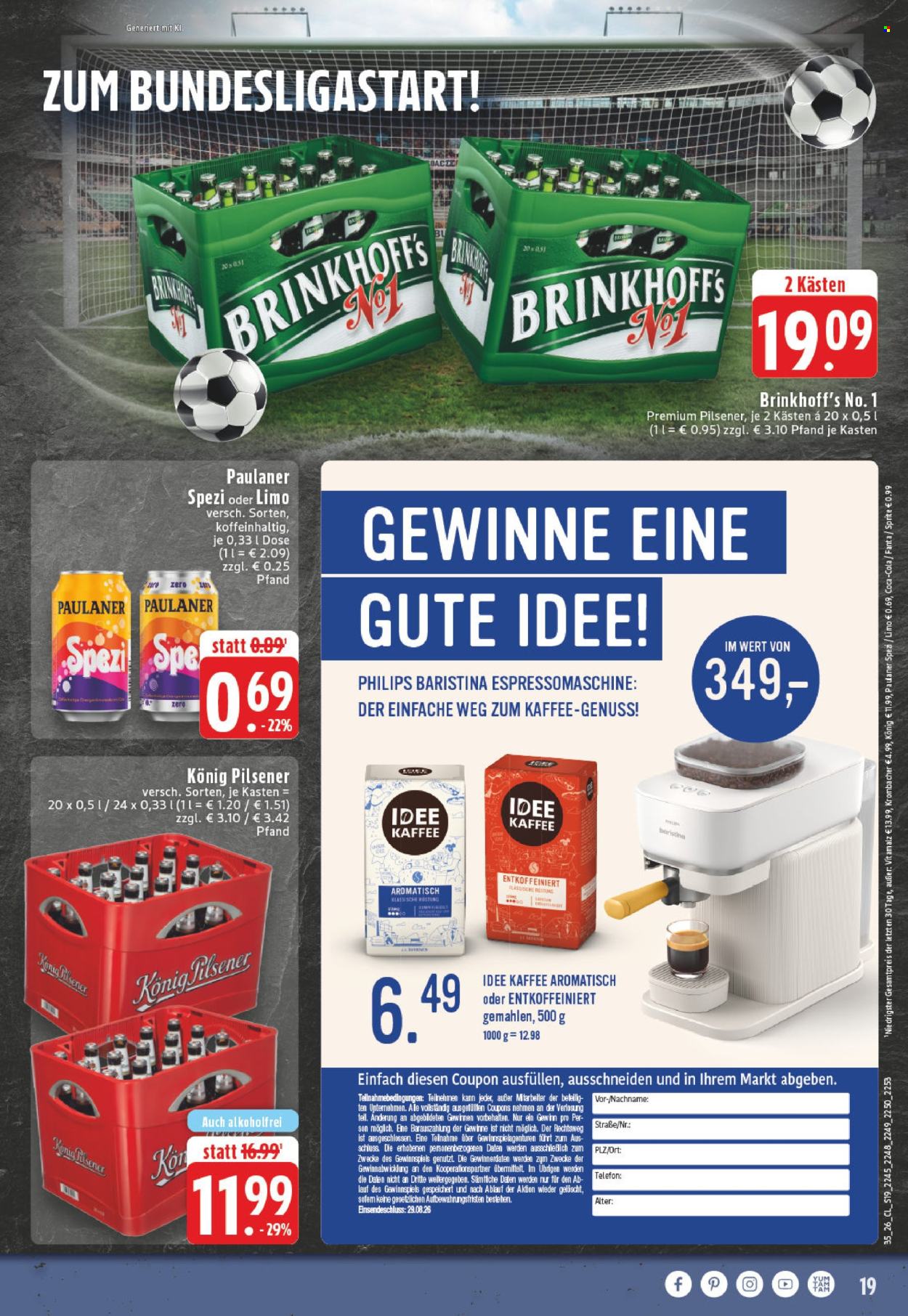 Edeka Prospekte  - 24.08.2026 - 29.08.2026. Seite 19