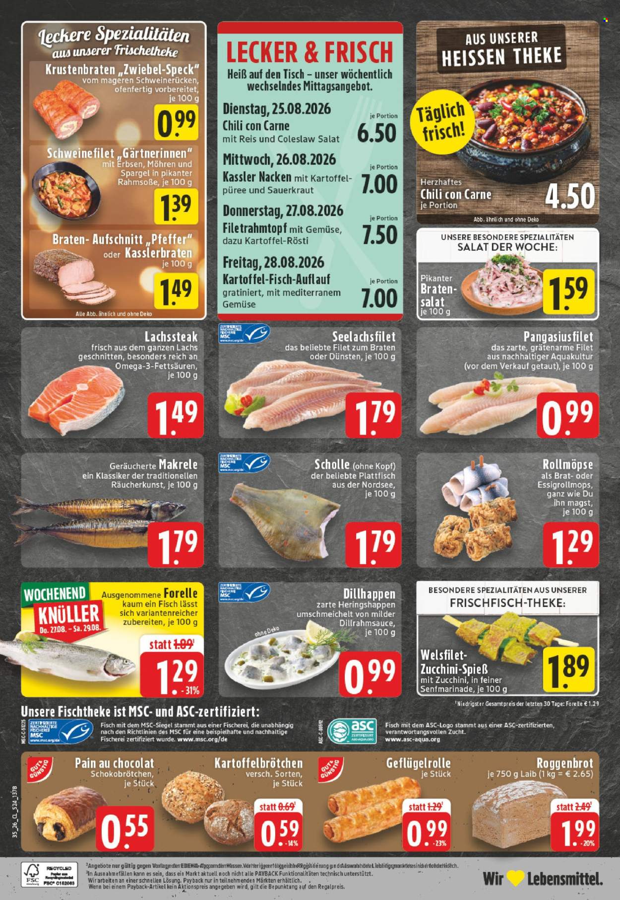 Edeka Prospekte  - 24.08.2026 - 29.08.2026. Seite 28