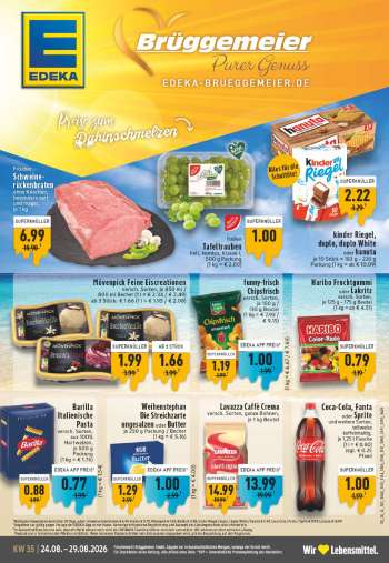 Prospekte Edeka - 24.08.2026 - 29.08.2026.