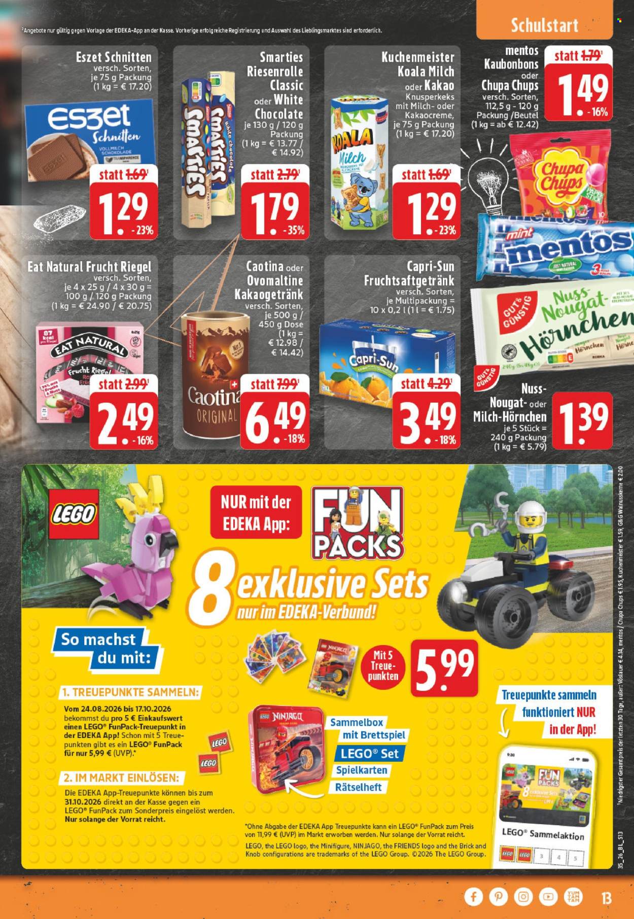 Edeka Prospekte  - 24.08.2026 - 29.08.2026. Seite 13
