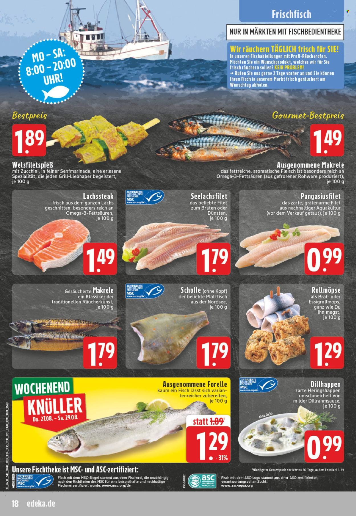 Edeka Prospekte  - 24.08.2026 - 29.08.2026. Seite 18