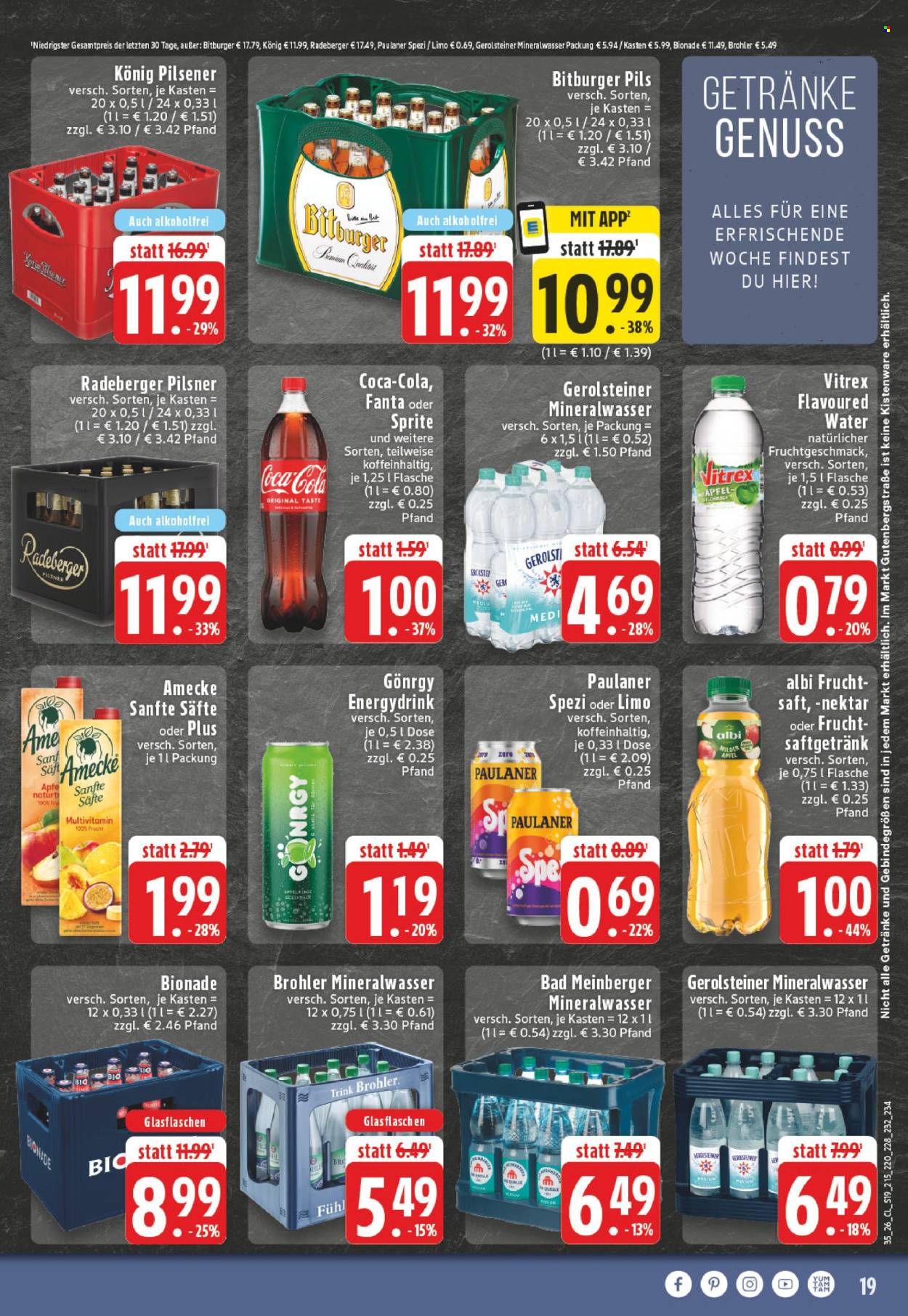 E center Prospekte  - 24.08.2026 - 29.08.2026. Seite 19