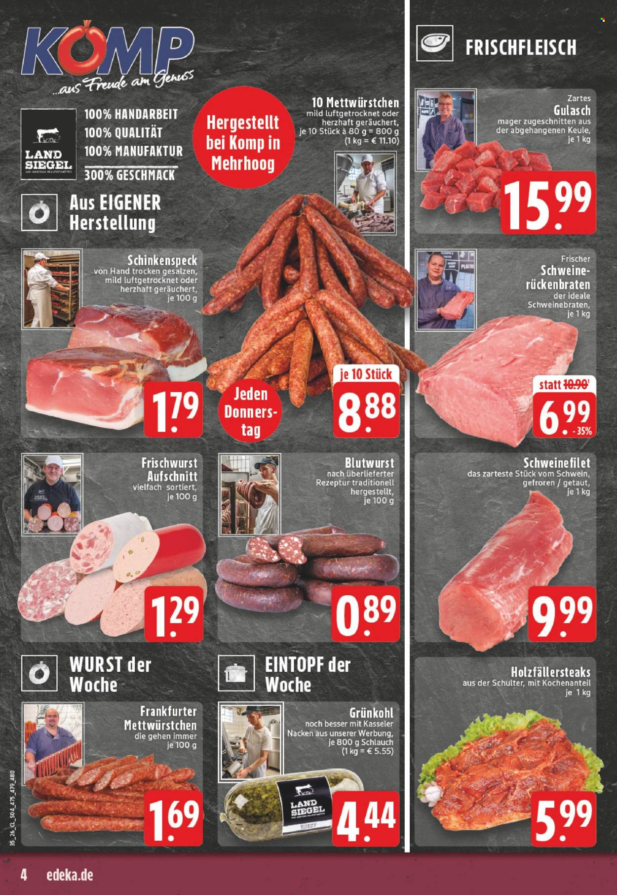 Edeka Prospekte  - 24.08.2026 - 29.08.2026. Seite 4