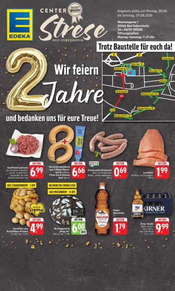 Prospekte E center - 24.08.2026 - 29.08.2026.