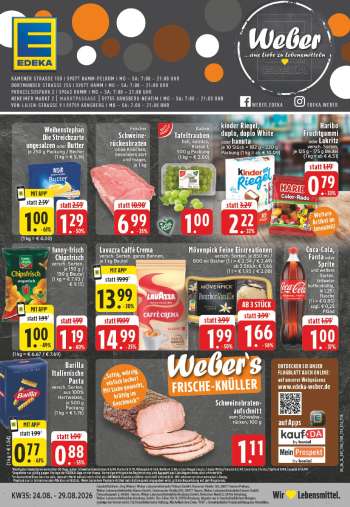 Prospekte Edeka - 24.08.2026 - 29.08.2026.