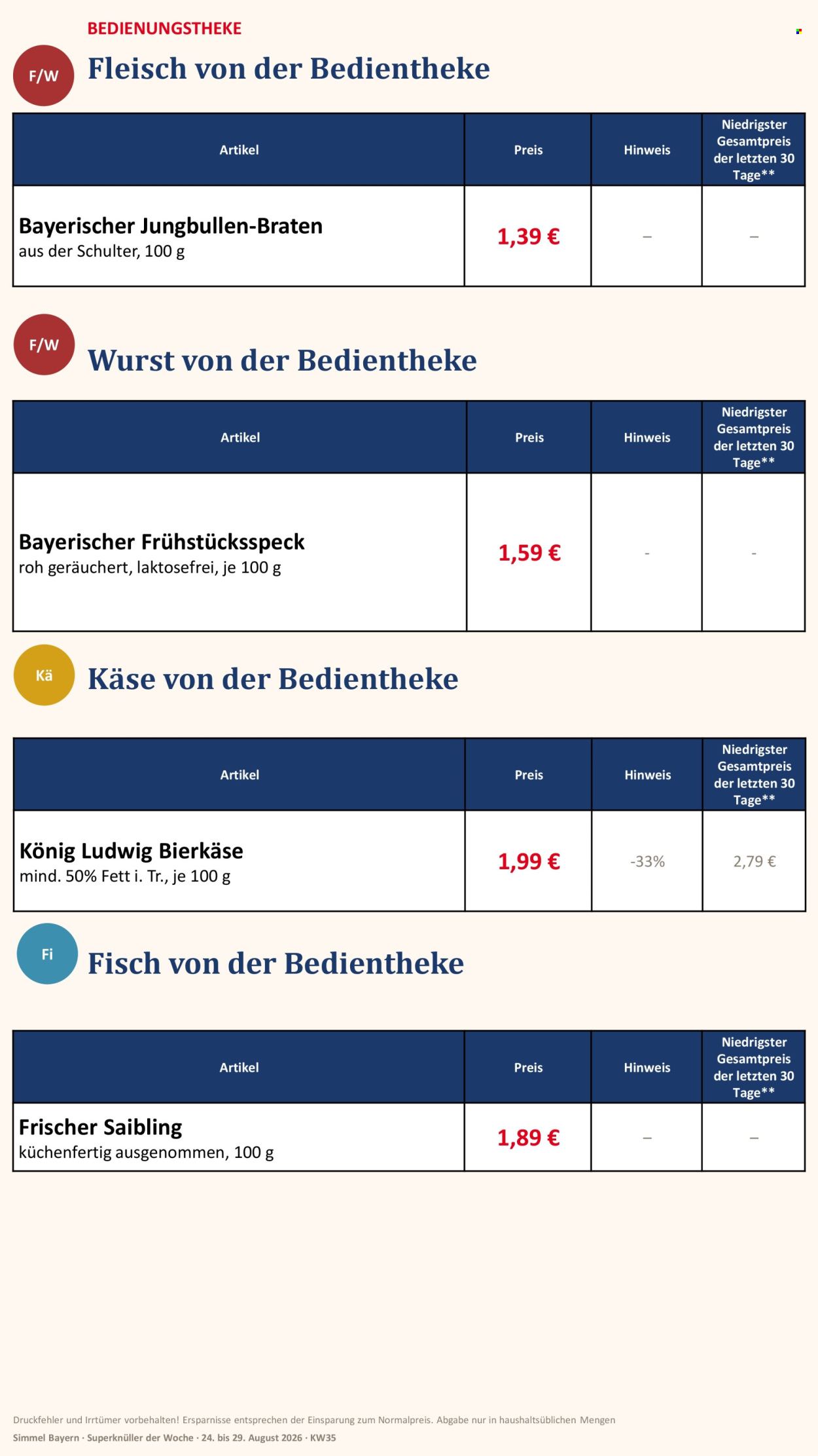 Edeka Prospekte  - 24.08.2026 - 29.08.2026. Seite 2