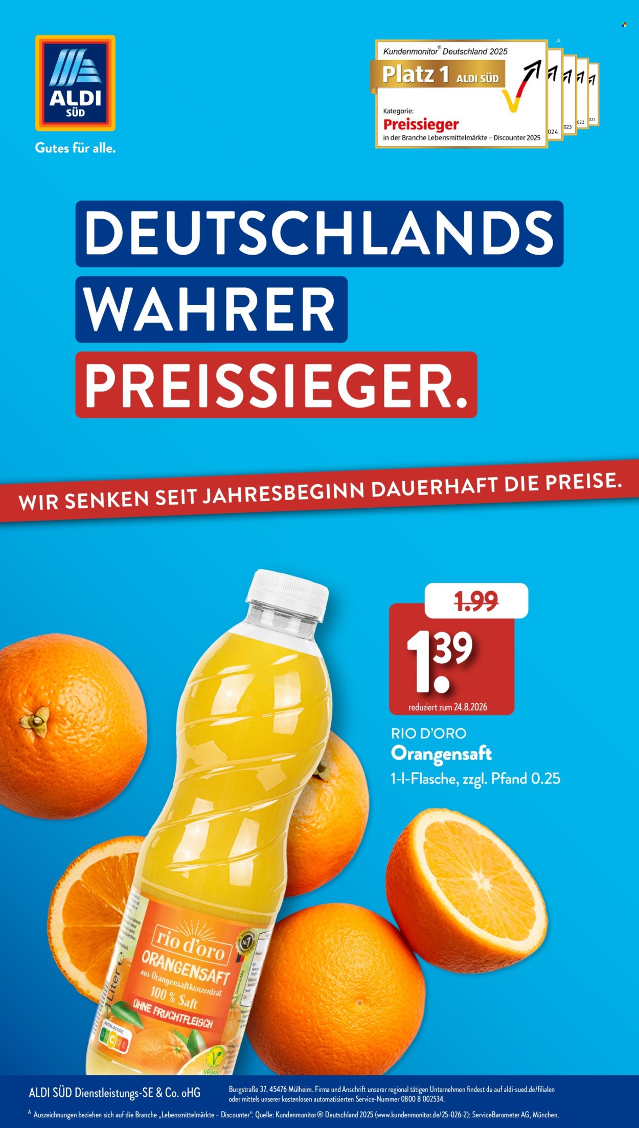 ALDI SÜD Prospekte . Seite 1