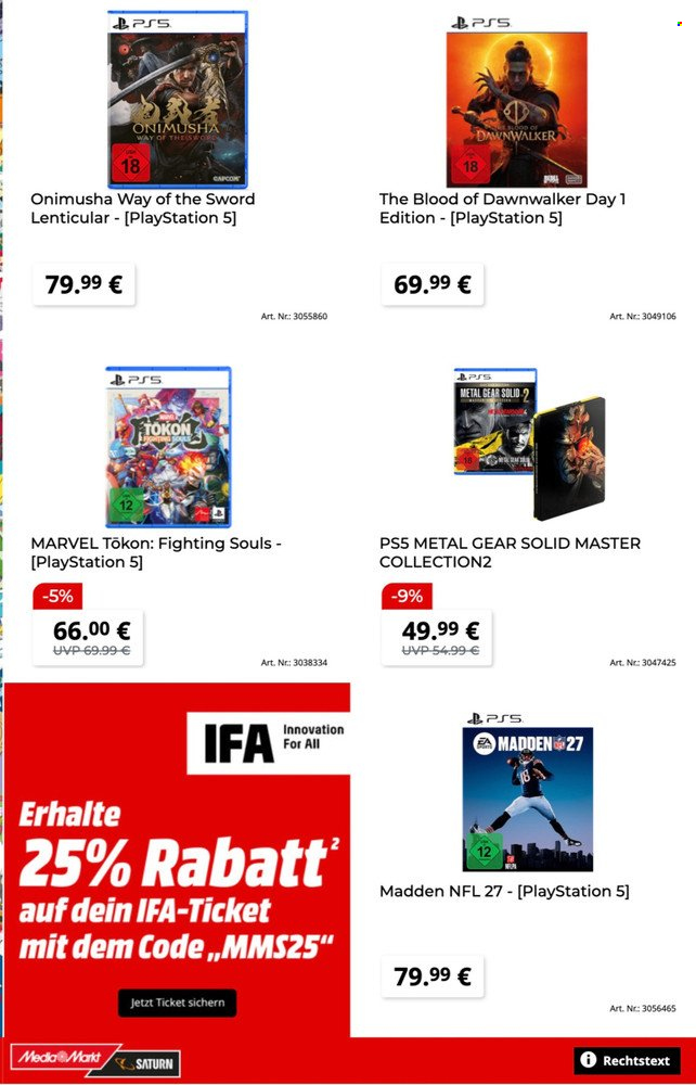 MediaMarkt Prospekte  - 24.08.2026 - 8.09.2026. Seite 13