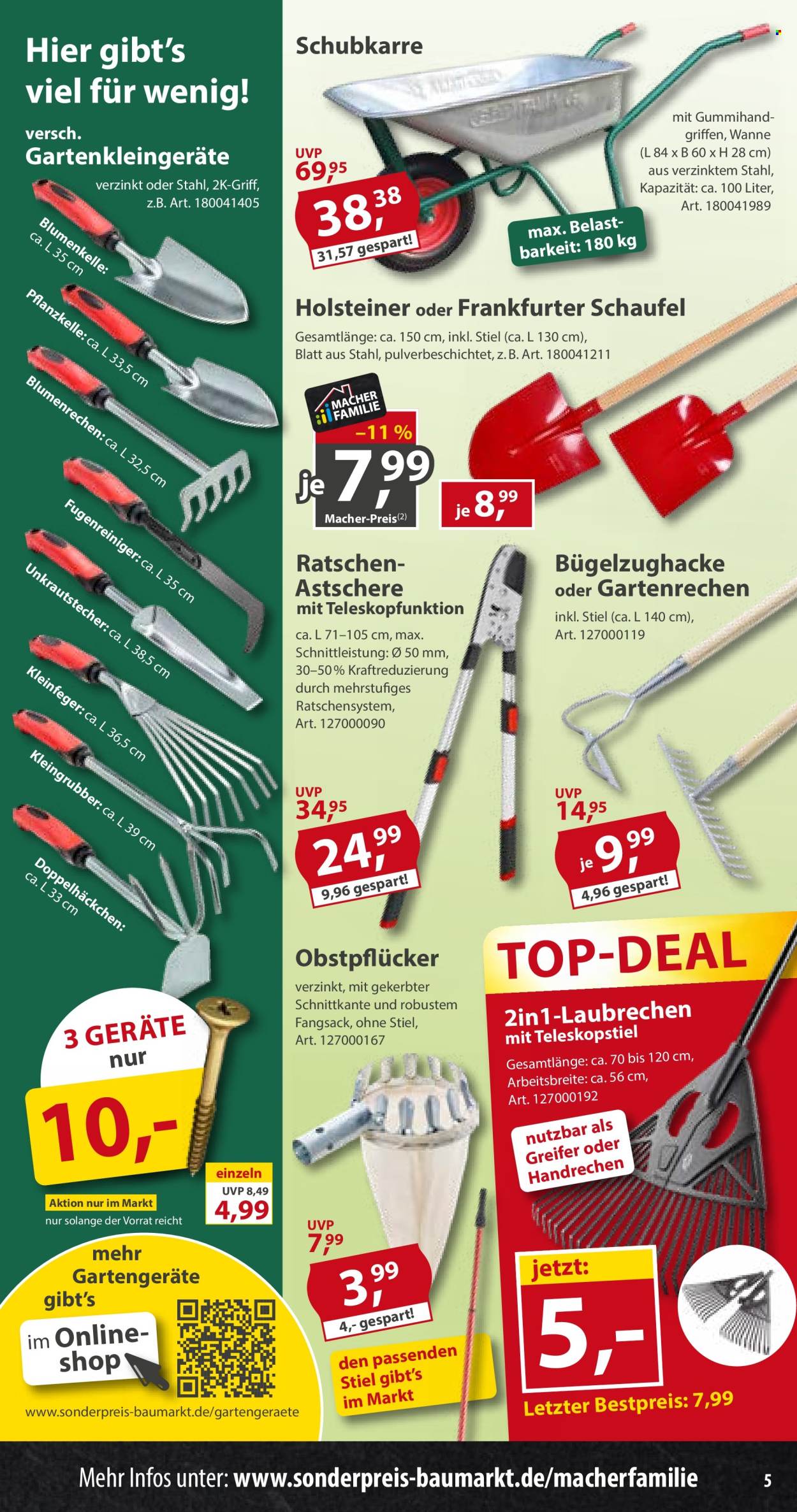 Sonderpreis-Baumarkt Prospekte  - 29.08.2026 - 4.09.2026. Seite 5