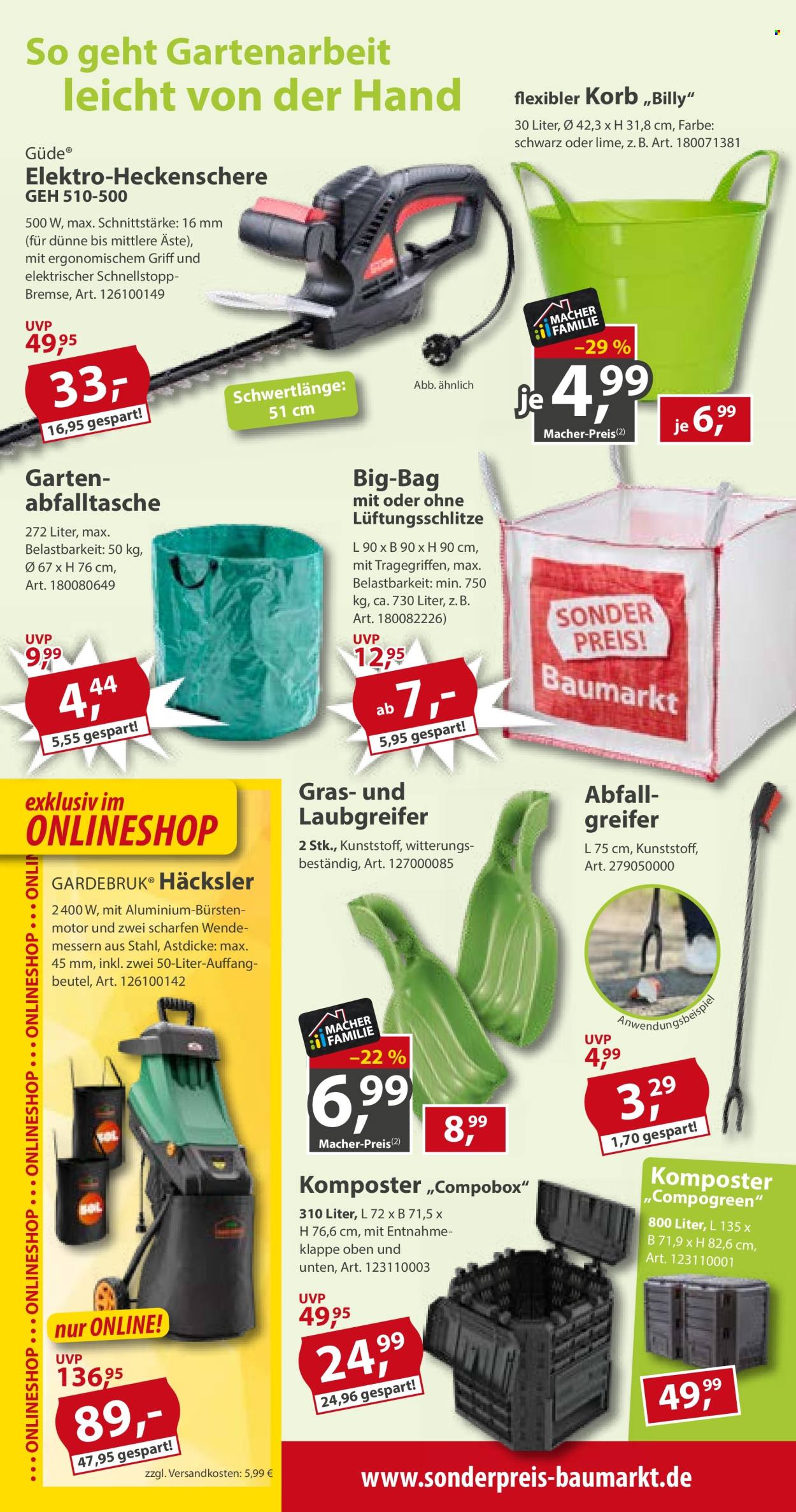 Sonderpreis-Baumarkt Prospekte  - 29.08.2026 - 4.09.2026. Seite 6
