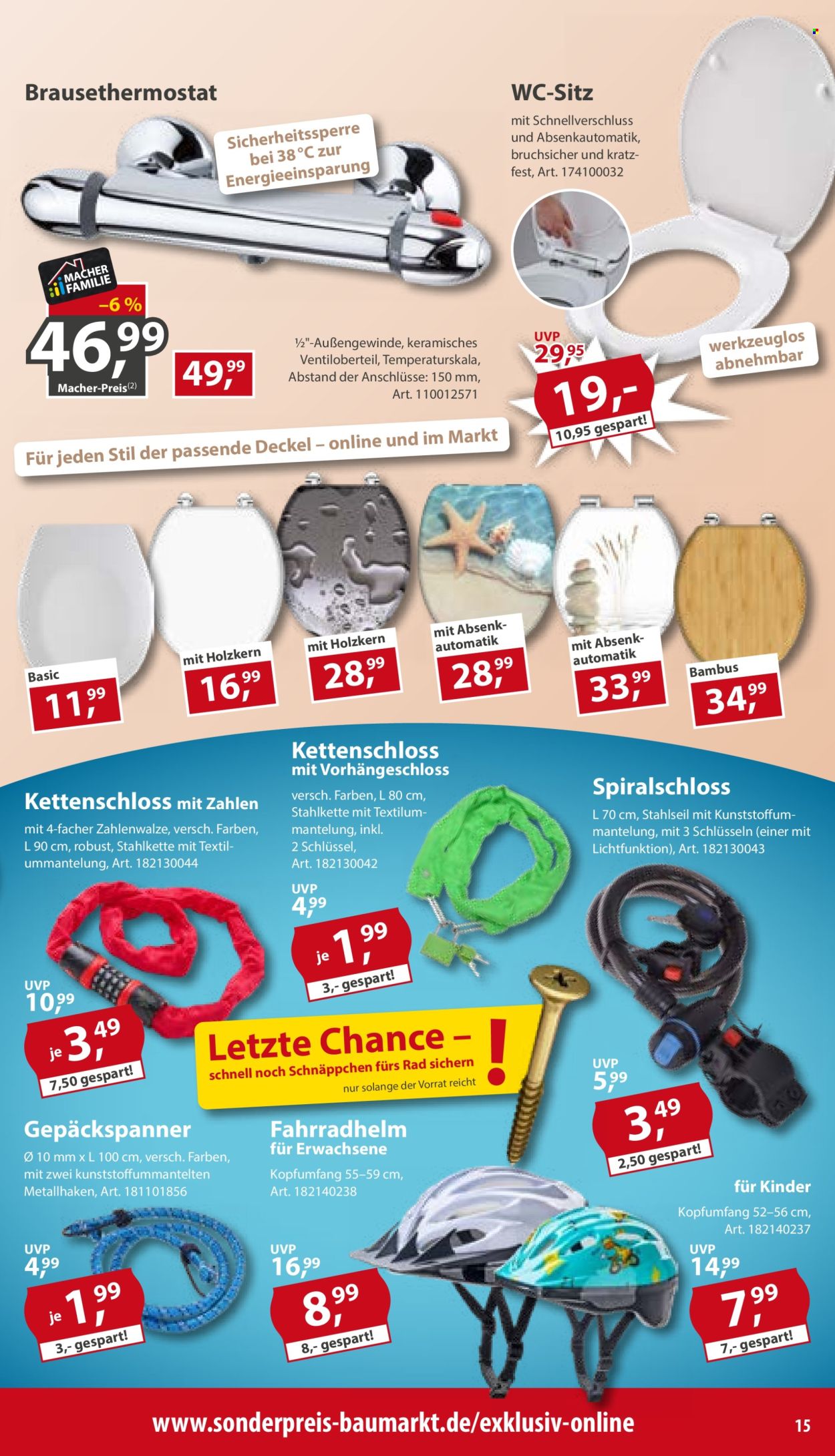 Sonderpreis-Baumarkt Prospekte  - 29.08.2026 - 4.09.2026. Seite 15