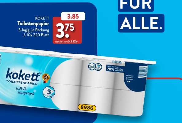 KOKETT Toilettenpapier