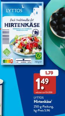 LYTTOS Hirtenkäse