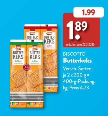 BISCOTTO Butterkeks