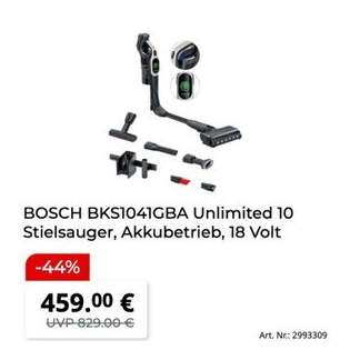 BOSCH BKS1041GBA Unlimited 10