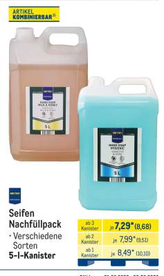 Seifen Nachfüllpack