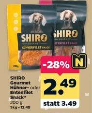 SHIRO Gourmet Hühner- oder Entenfilet Snack