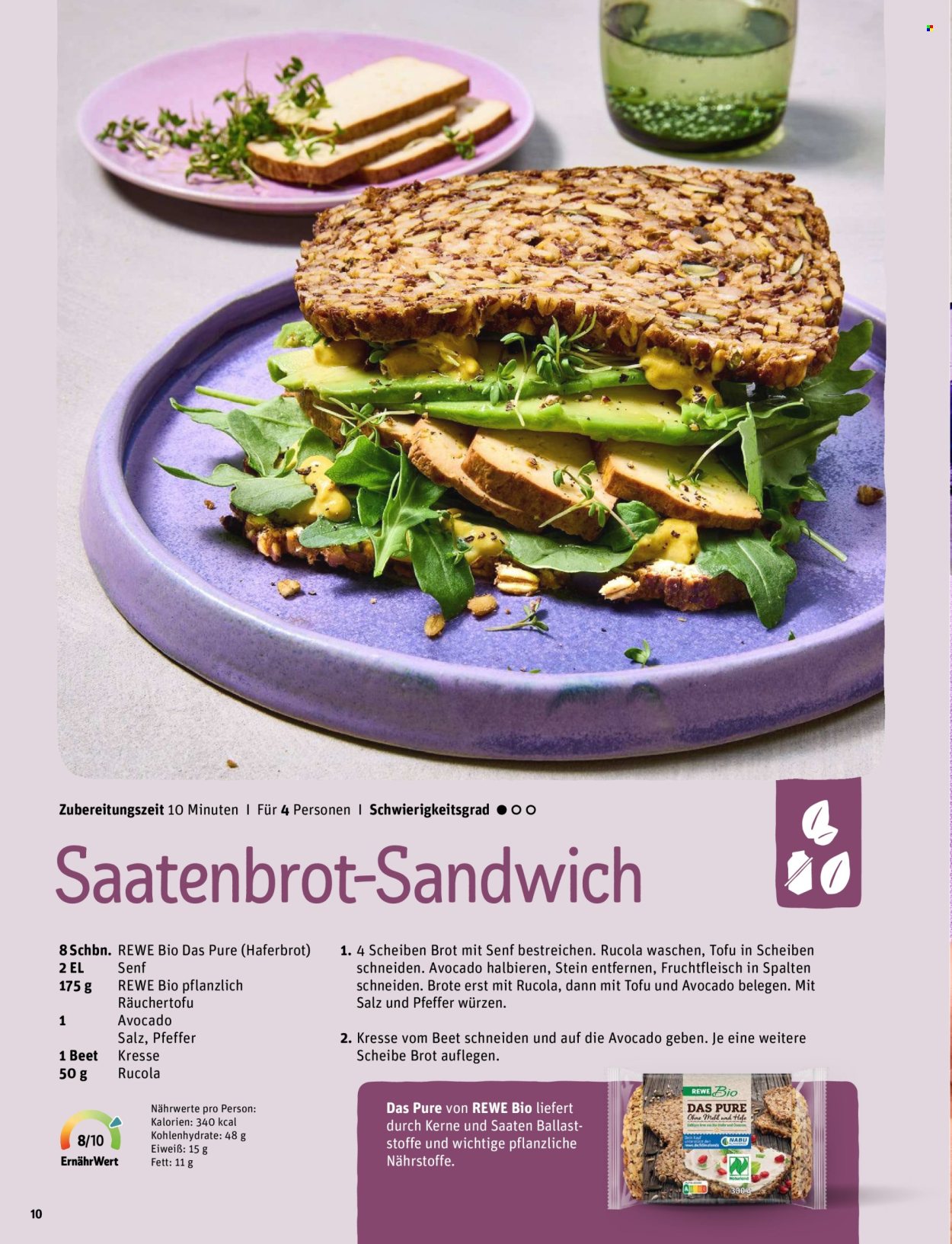 Leták REWE. Strana 10