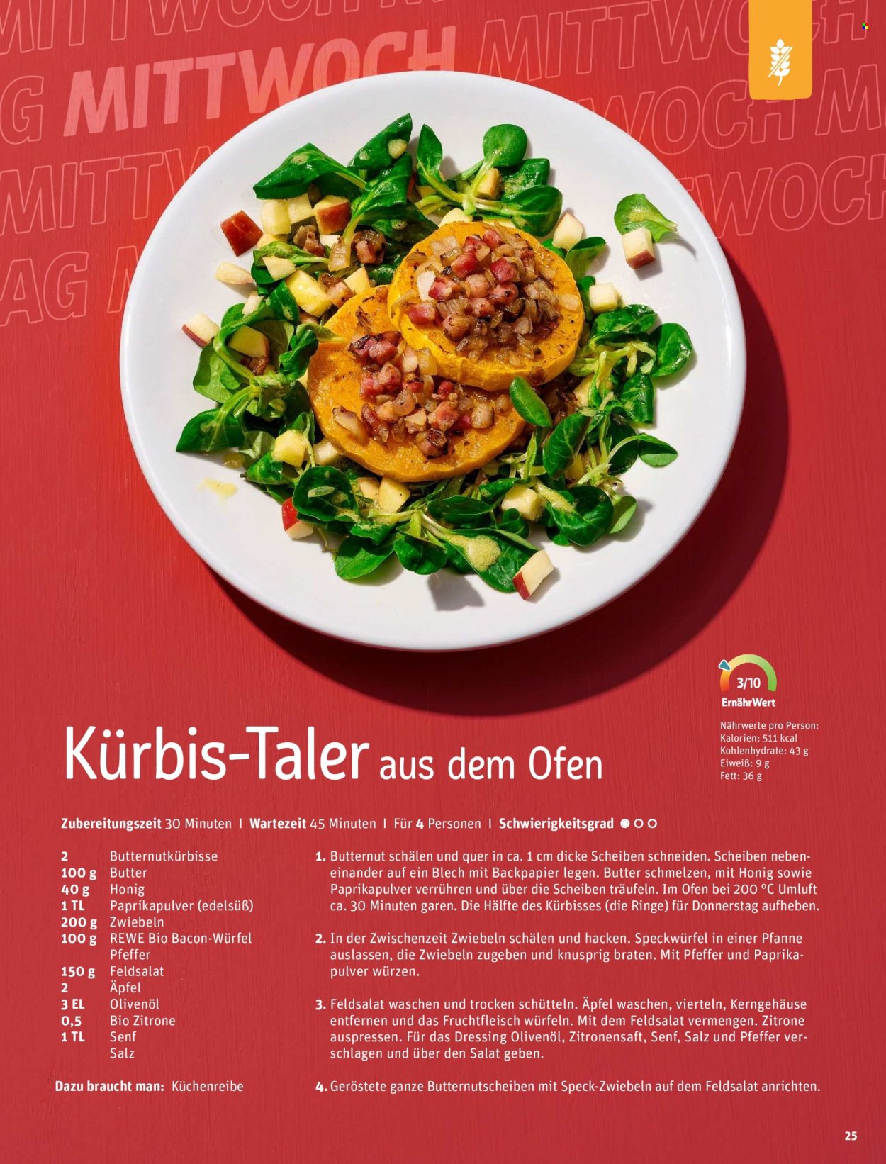 Leták REWE. Strana 25