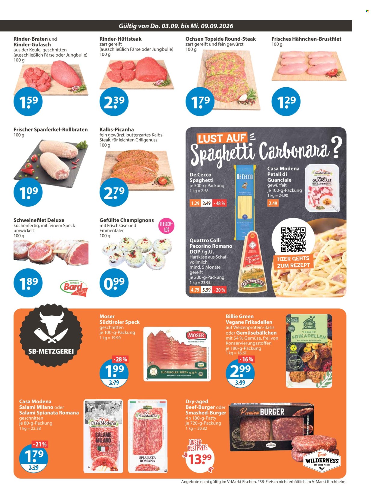 V-Markt Prospekte  - 3.09.2026 - 9.09.2026. Seite 3