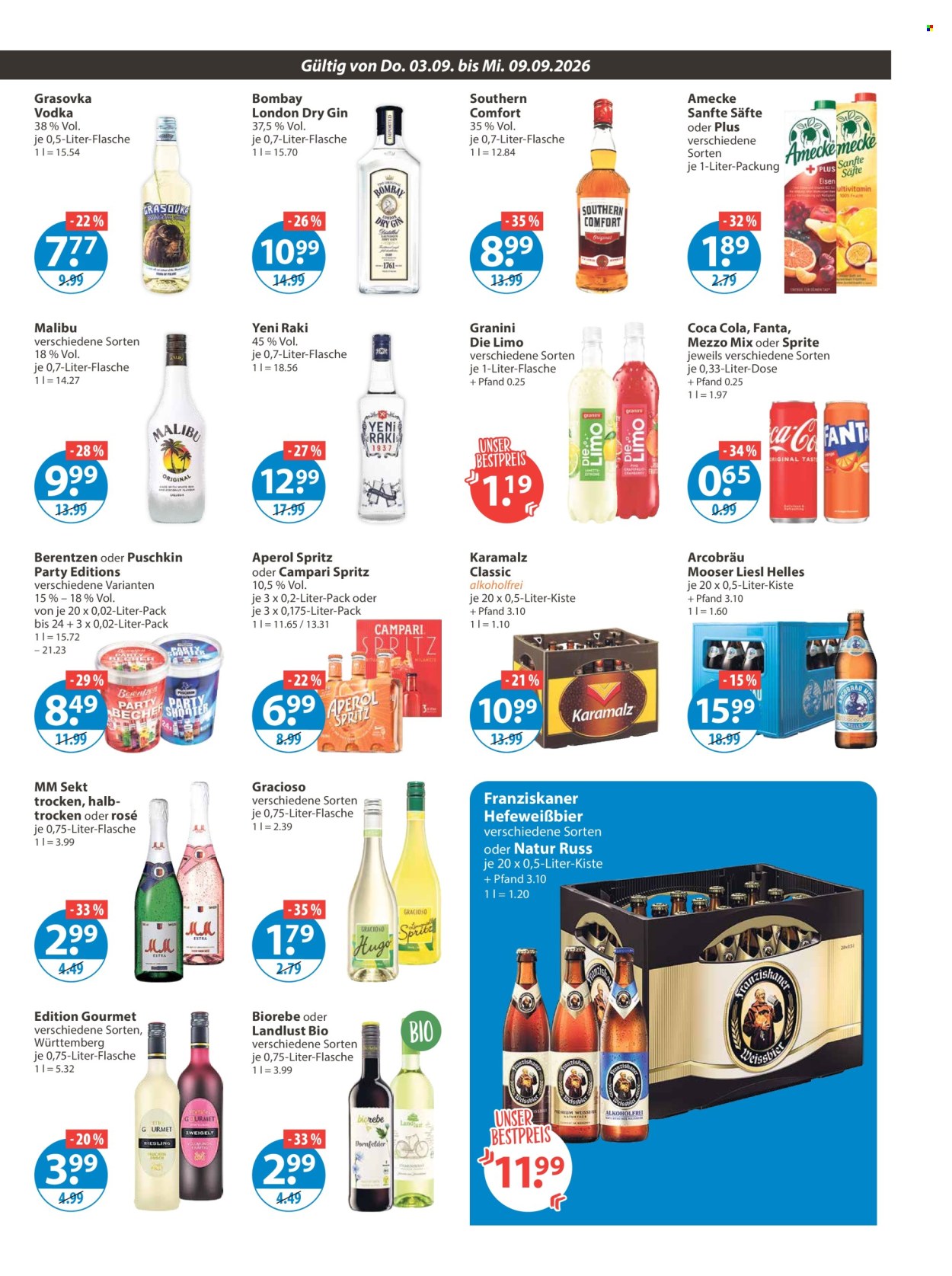 V-Markt Prospekte  - 3.09.2026 - 9.09.2026. Seite 9