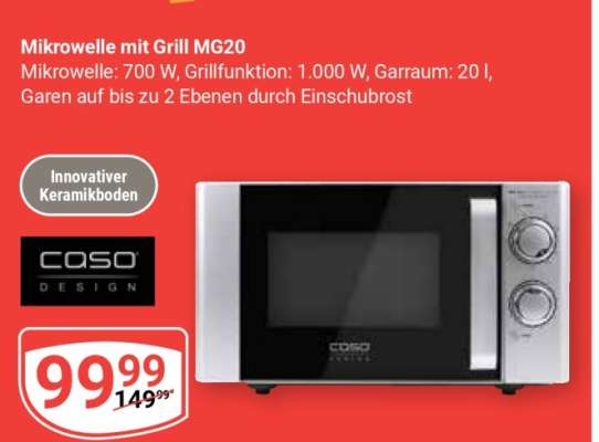 Mikrowelle mit Grill MG20