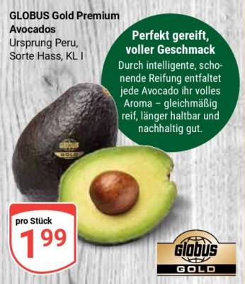 GLOBUS Gold Premium Avocados