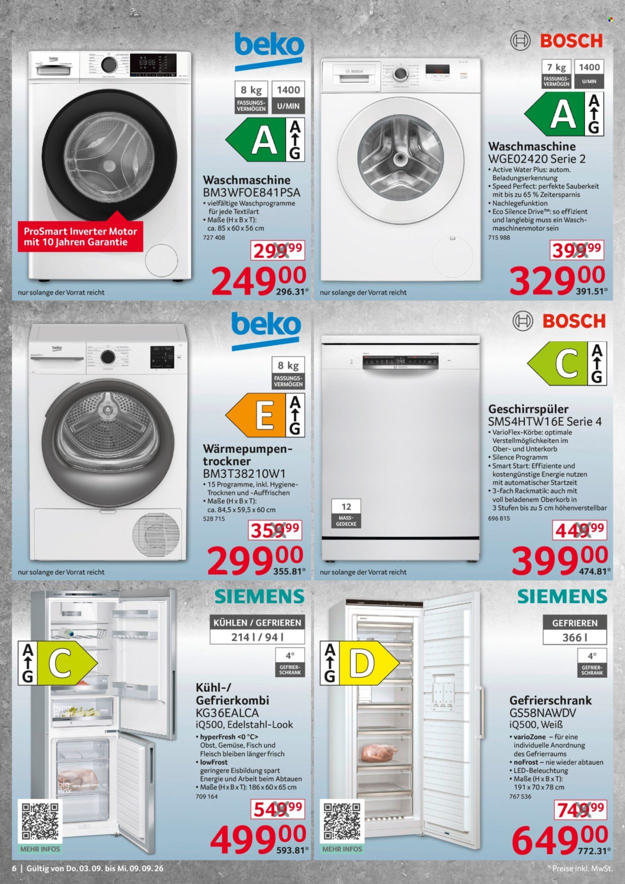 Selgros Prospekte  - 3.09.2026 - 9.09.2026. Seite 6