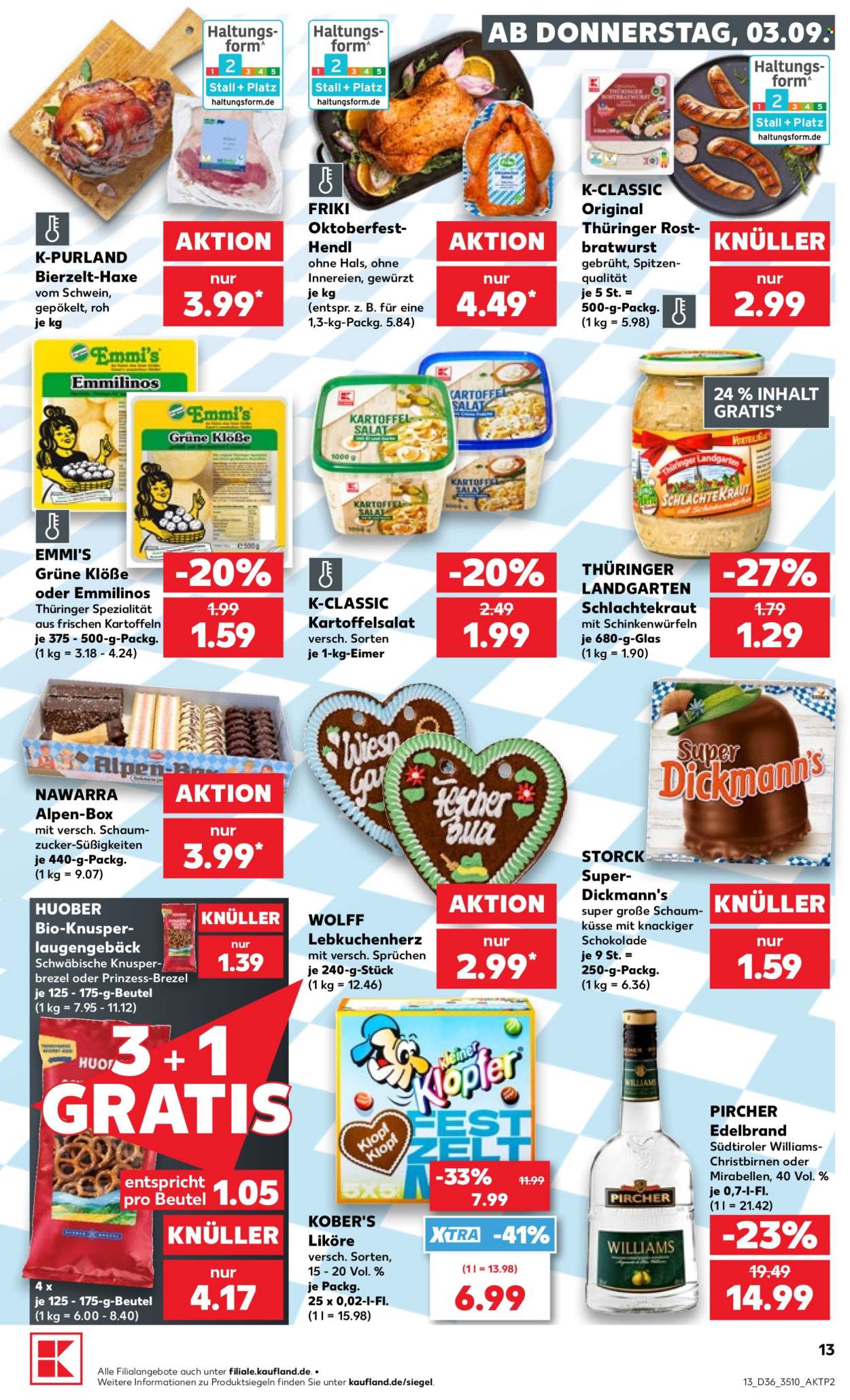 Kaufland Prospekte  - 3.09.2026 - 9.09.2026. Seite 13