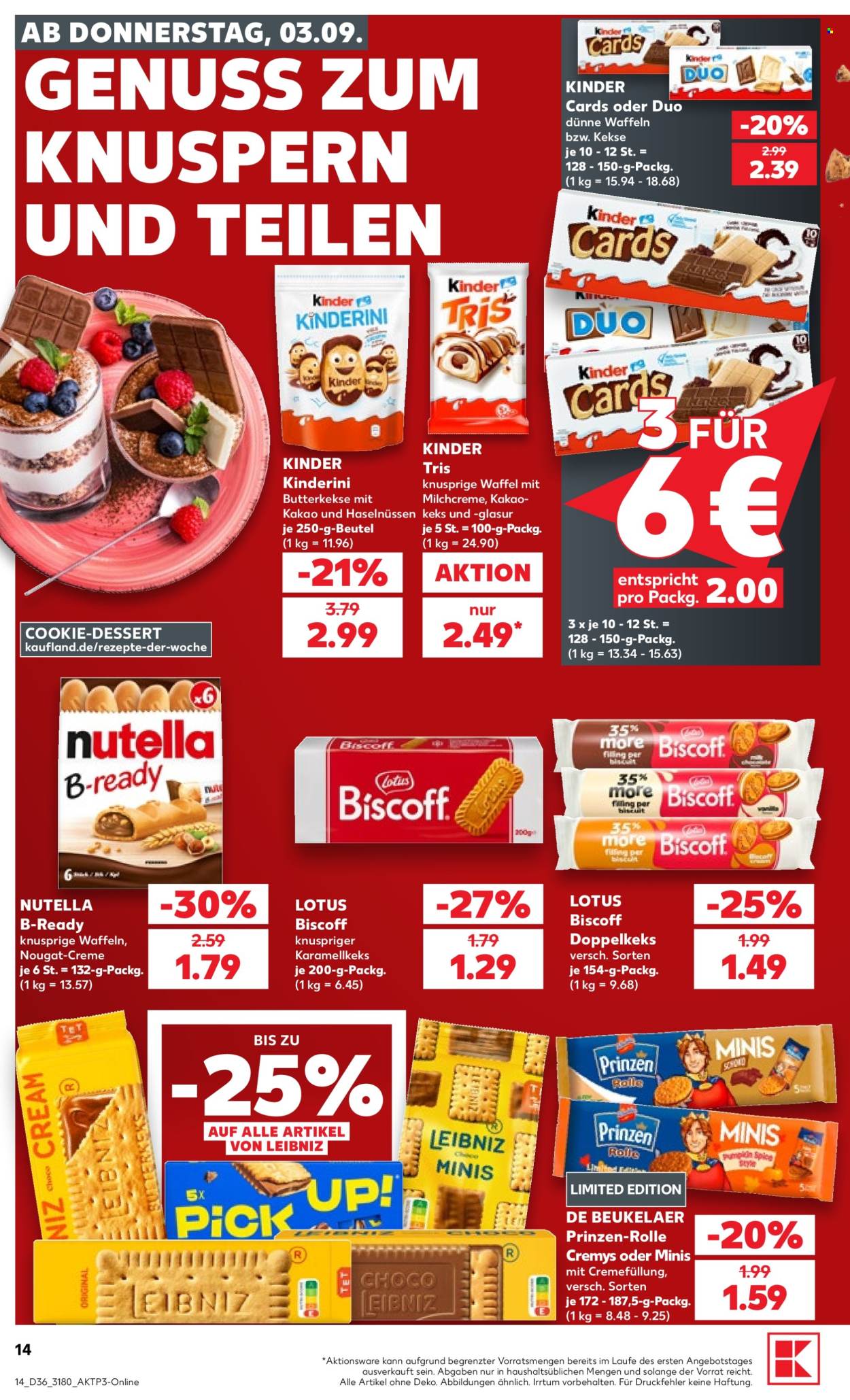 Kaufland Prospekte  - 3.09.2026 - 9.09.2026. Seite 14