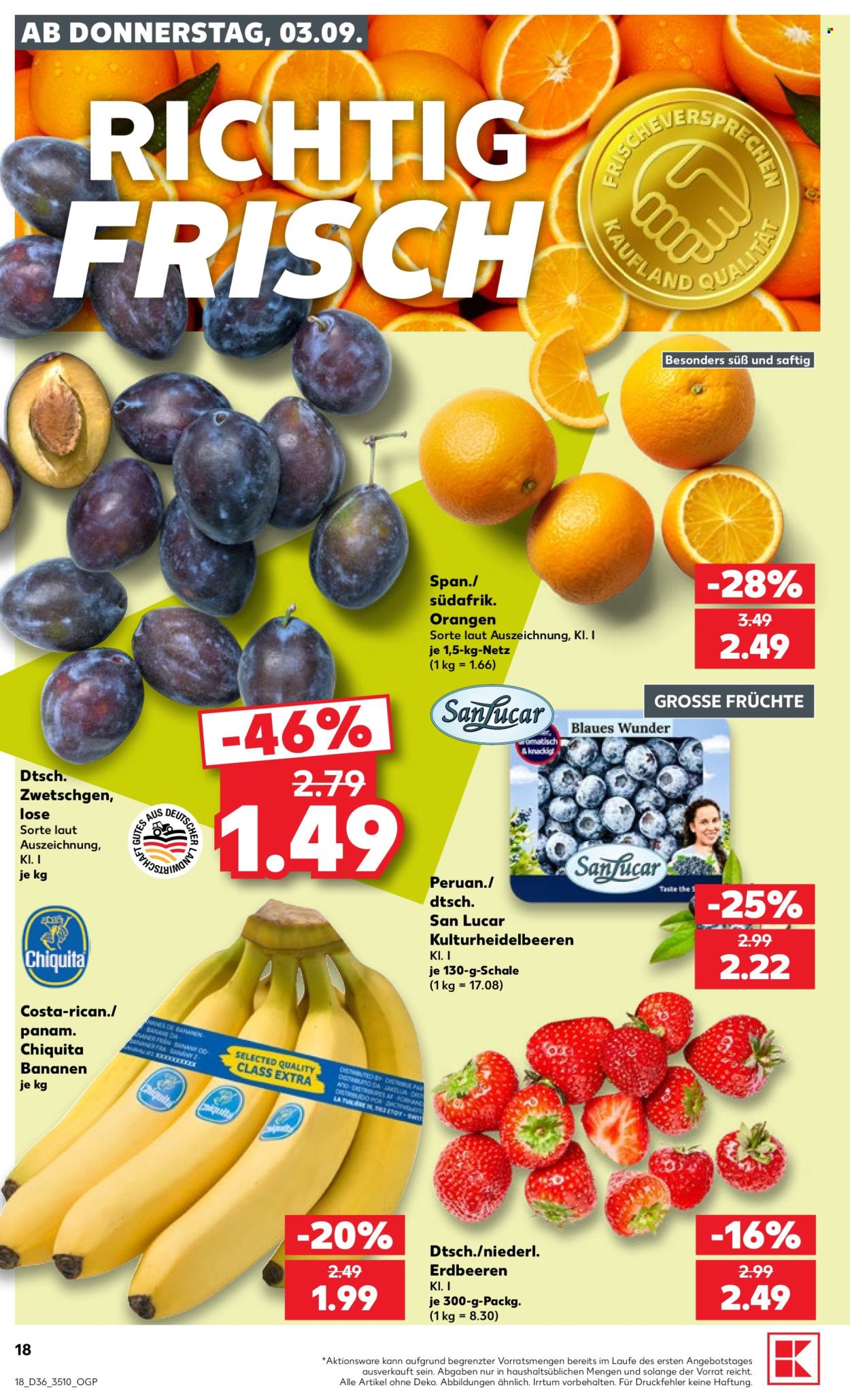 Kaufland Prospekte  - 3.09.2026 - 9.09.2026. Seite 18