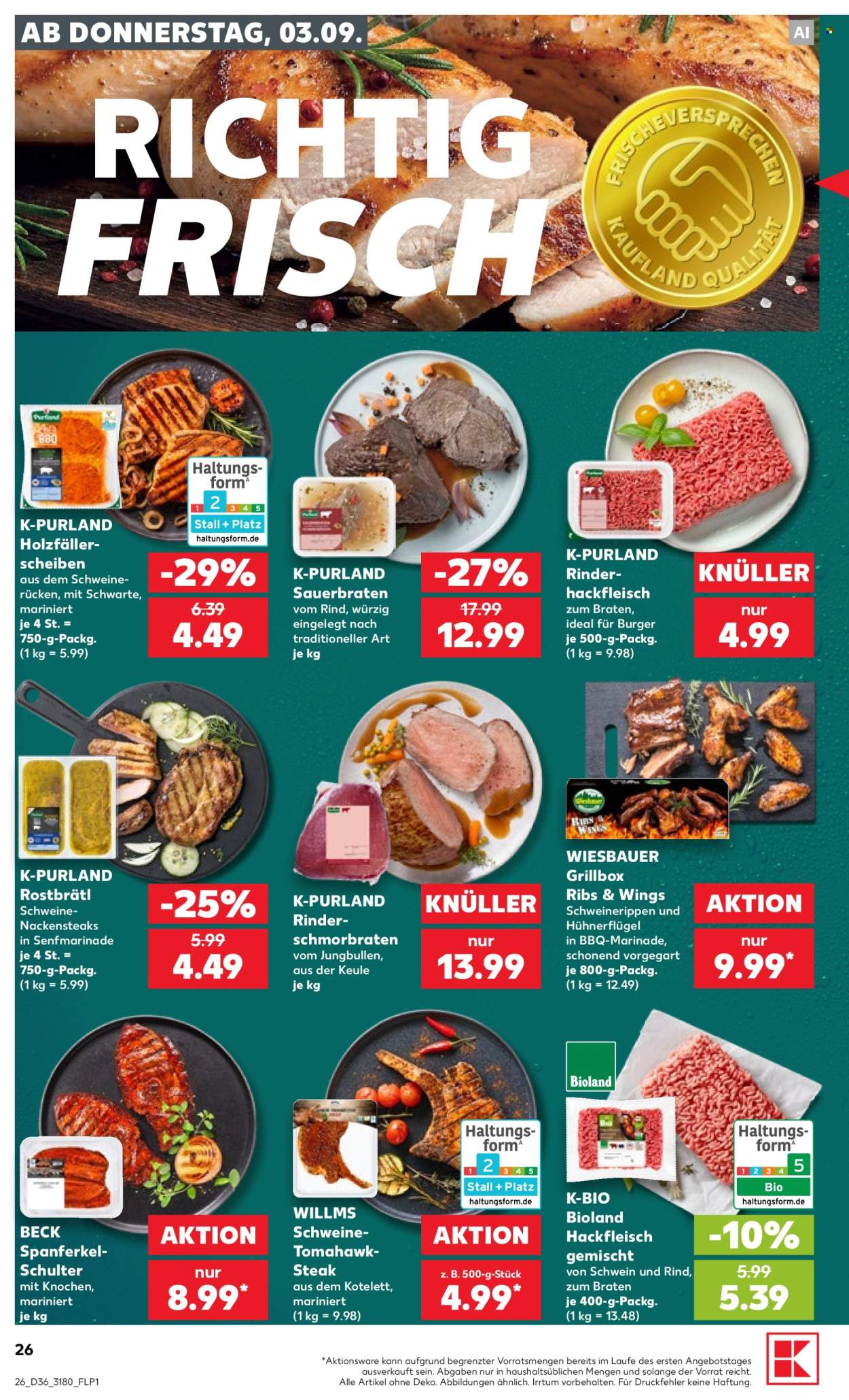 Kaufland Prospekte  - 3.09.2026 - 9.09.2026. Seite 26