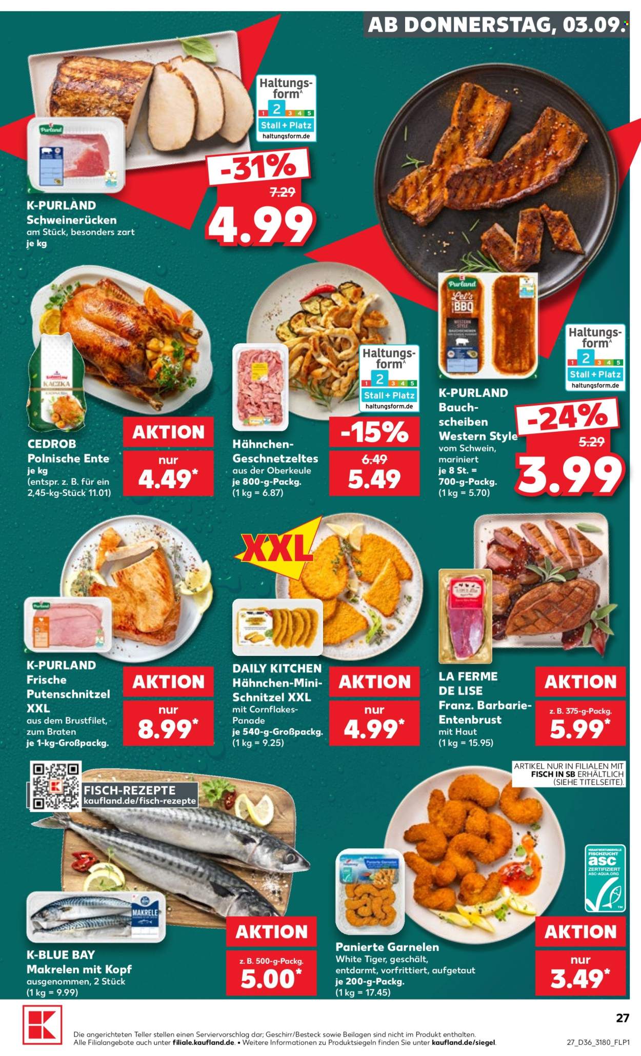 Kaufland Prospekte  - 3.09.2026 - 9.09.2026. Seite 27