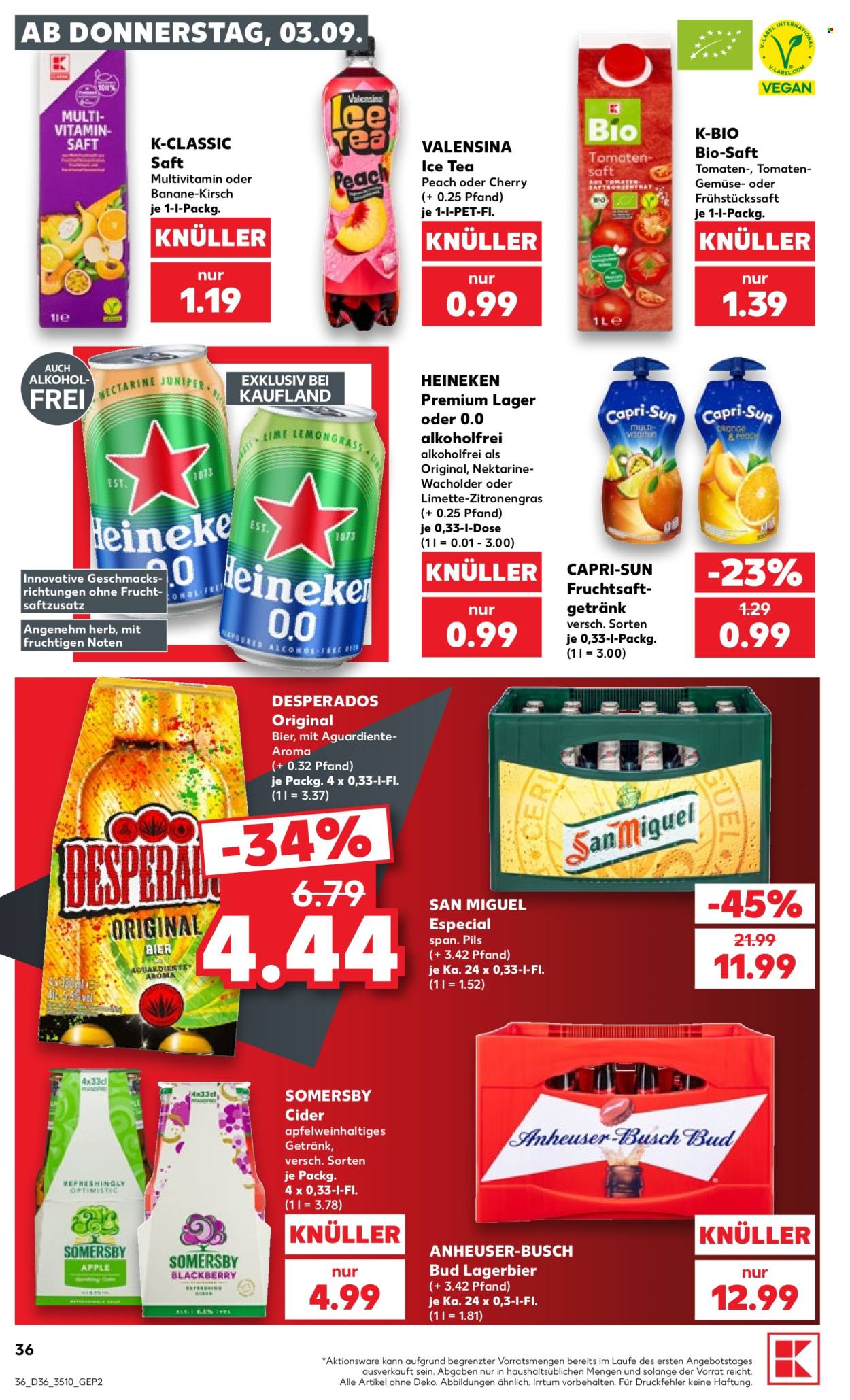 Kaufland Prospekte  - 3.09.2026 - 9.09.2026. Seite 36