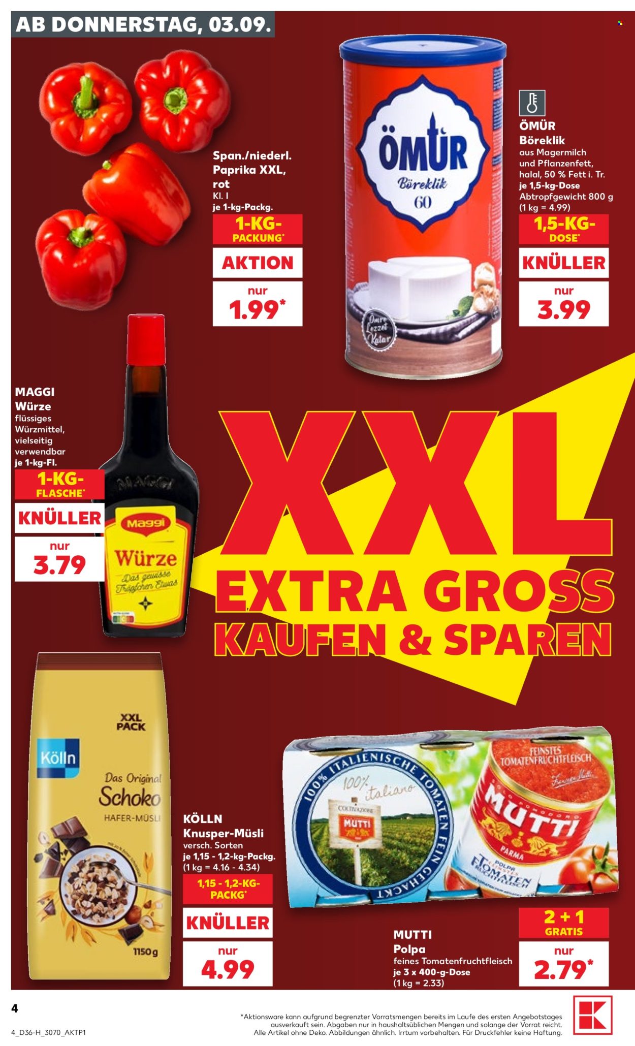 Kaufland Prospekte  - 3.09.2026 - 9.09.2026. Seite 4