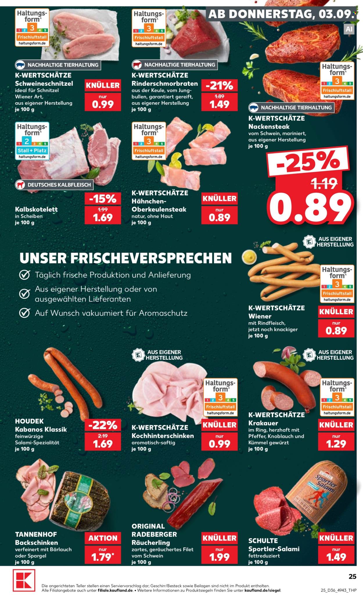 Kaufland Prospekte  - 3.09.2026 - 9.09.2026. Seite 25