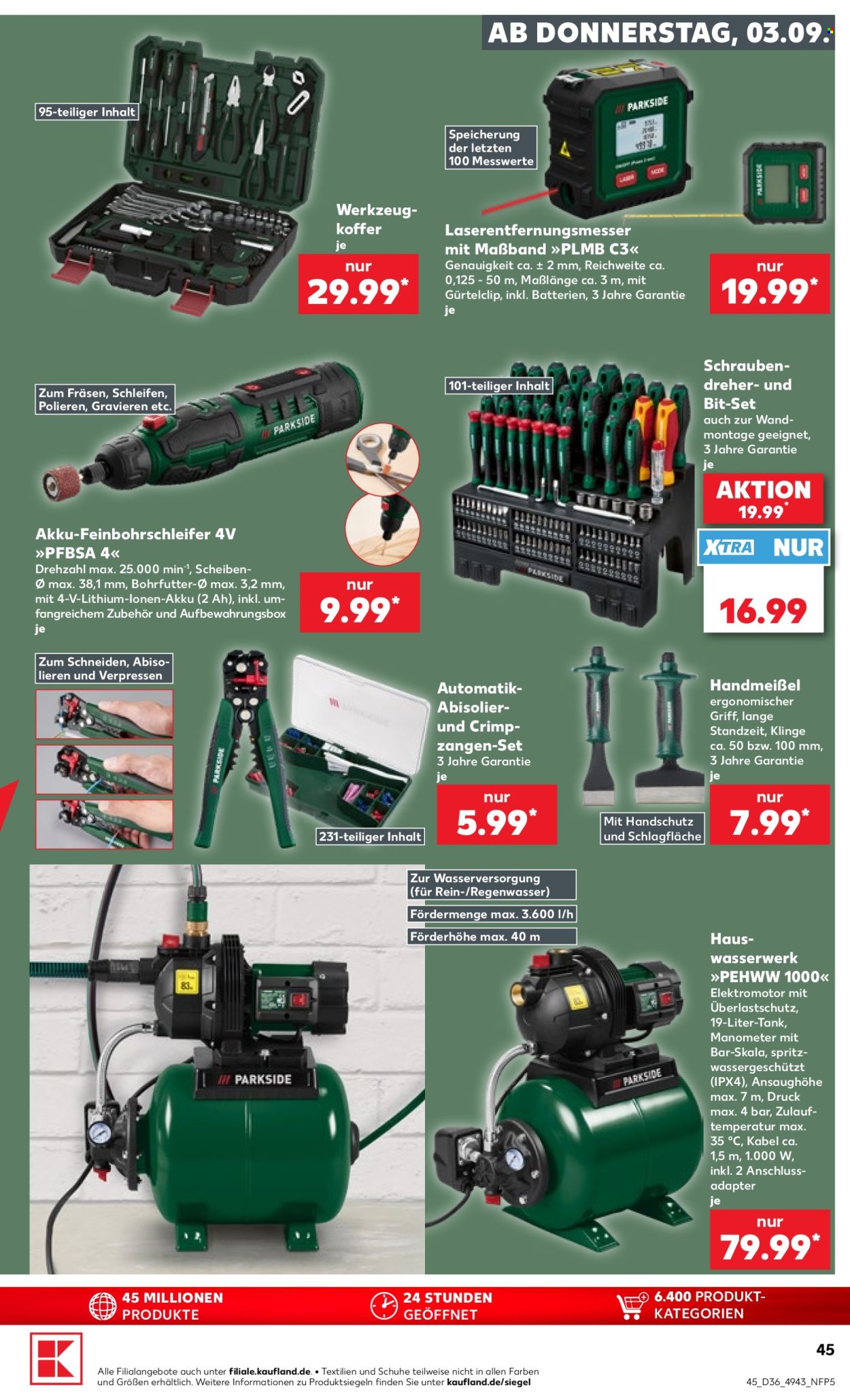 Kaufland Prospekte  - 3.09.2026 - 9.09.2026. Seite 45