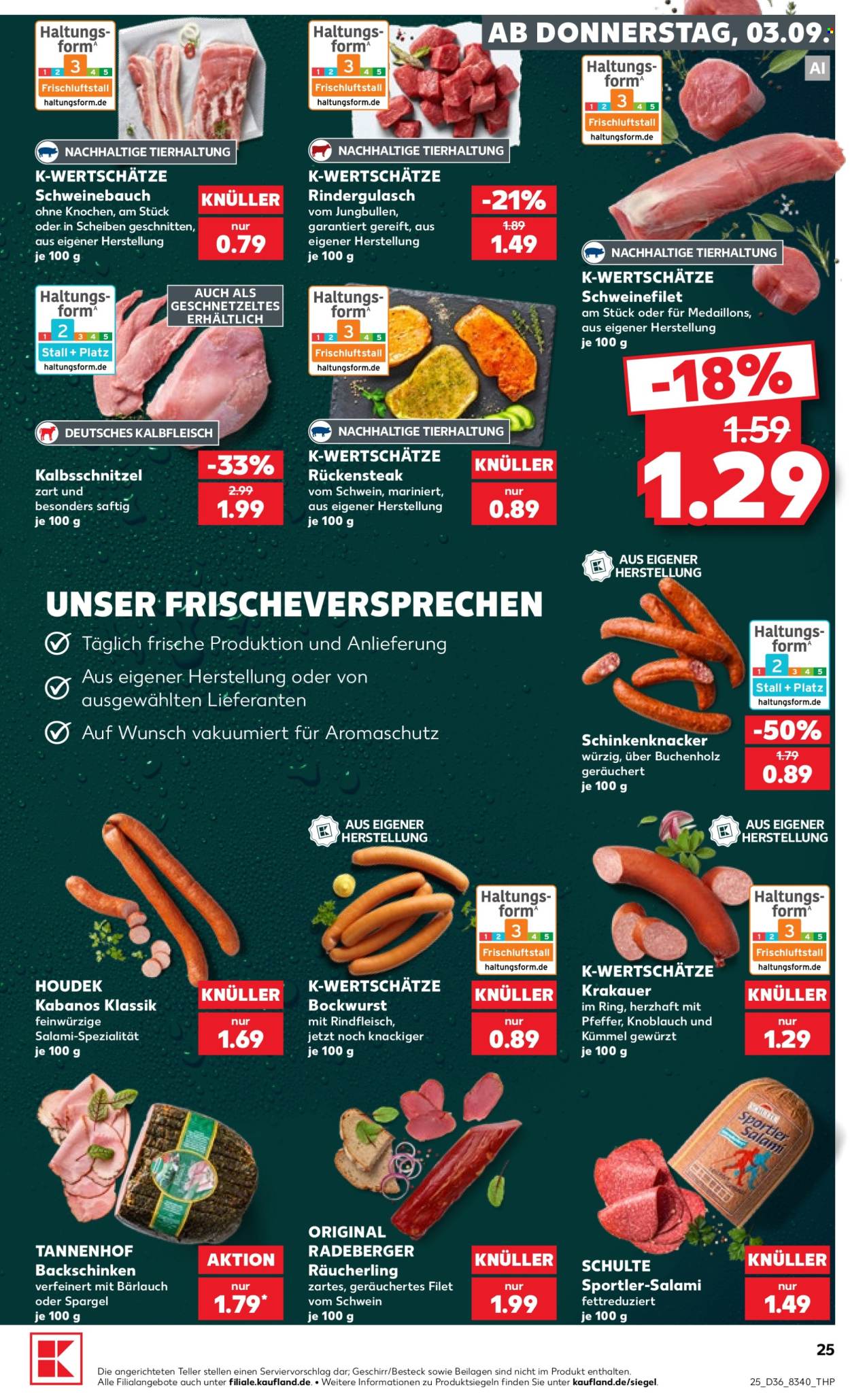 Kaufland Prospekte  - 3.09.2026 - 9.09.2026. Seite 25
