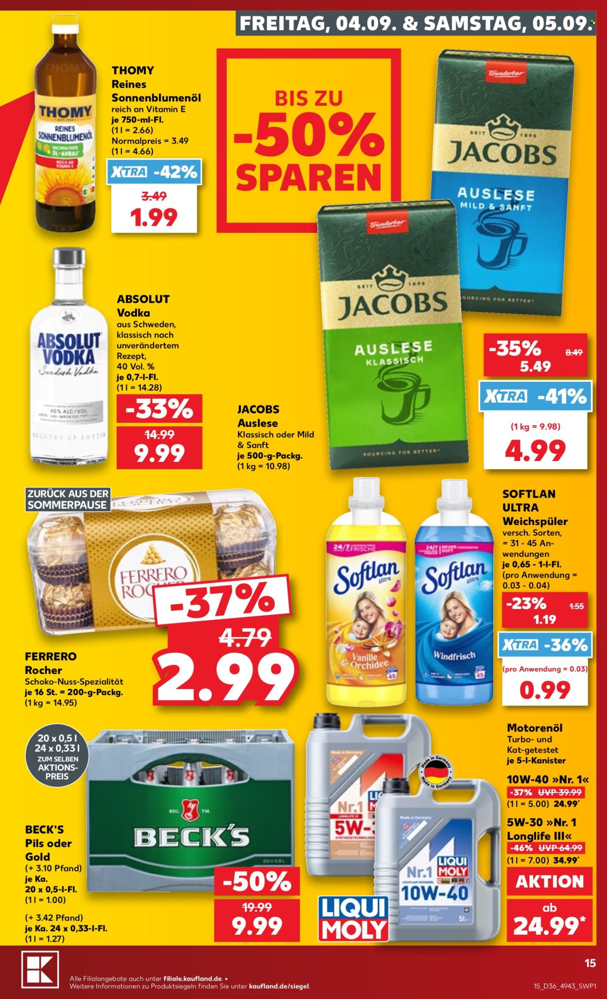 Kaufland Prospekte  - 3.09.2026 - 9.09.2026. Seite 15