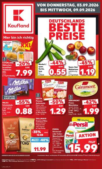 Prospekte Kaufland - 3.09.2026 - 9.09.2026.