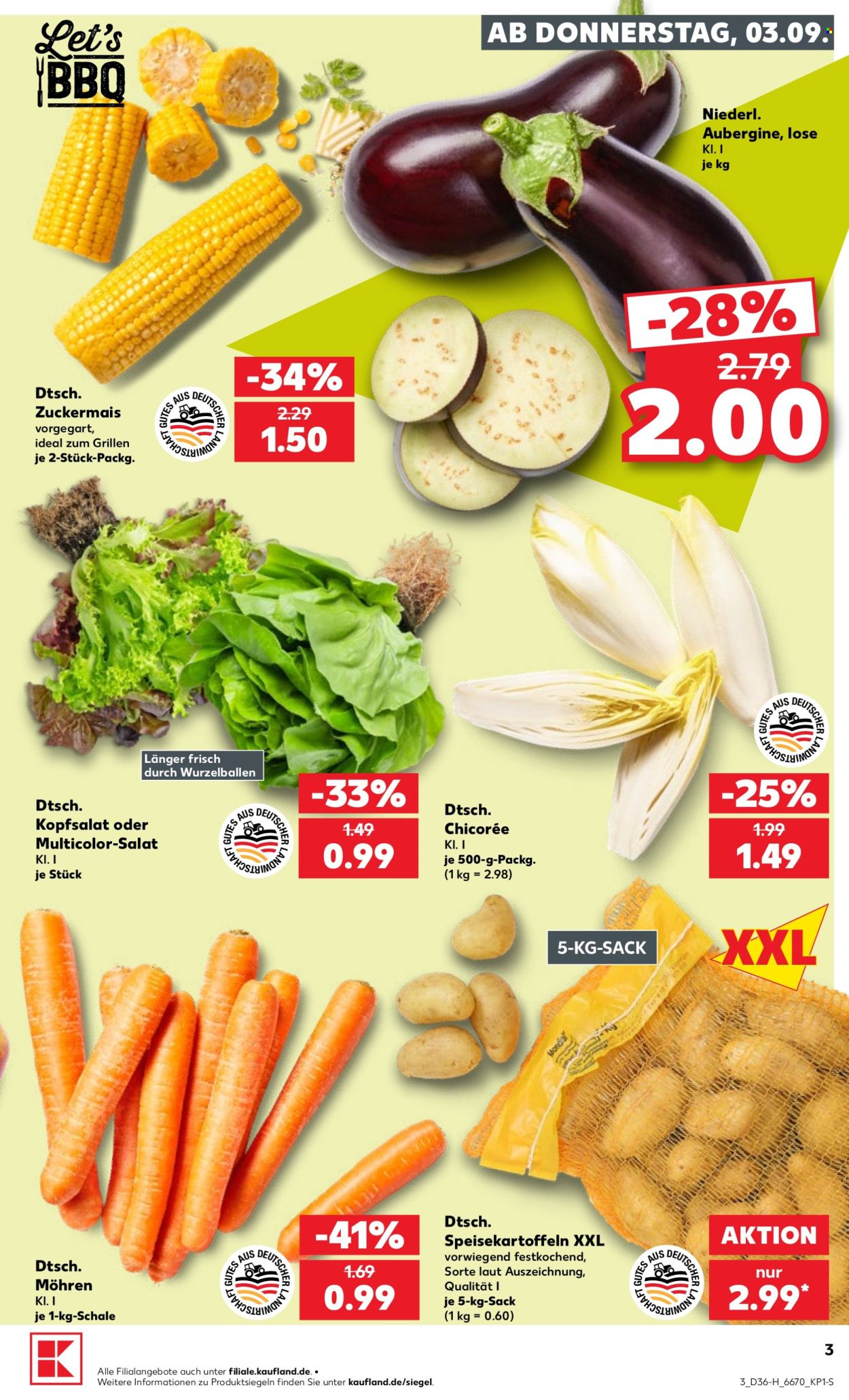 Kaufland Prospekte  - 3.09.2026 - 9.09.2026. Seite 3