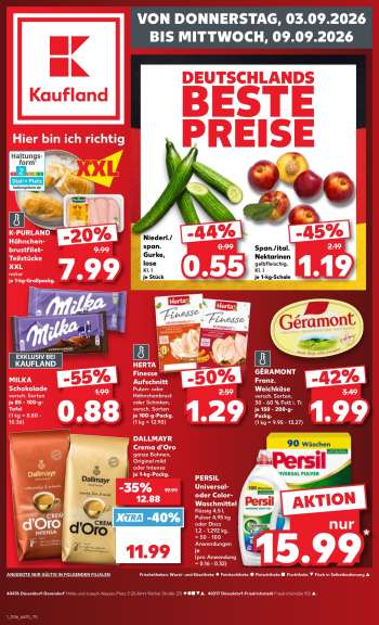 Prospekte Kaufland - 3.09.2026 - 9.09.2026.