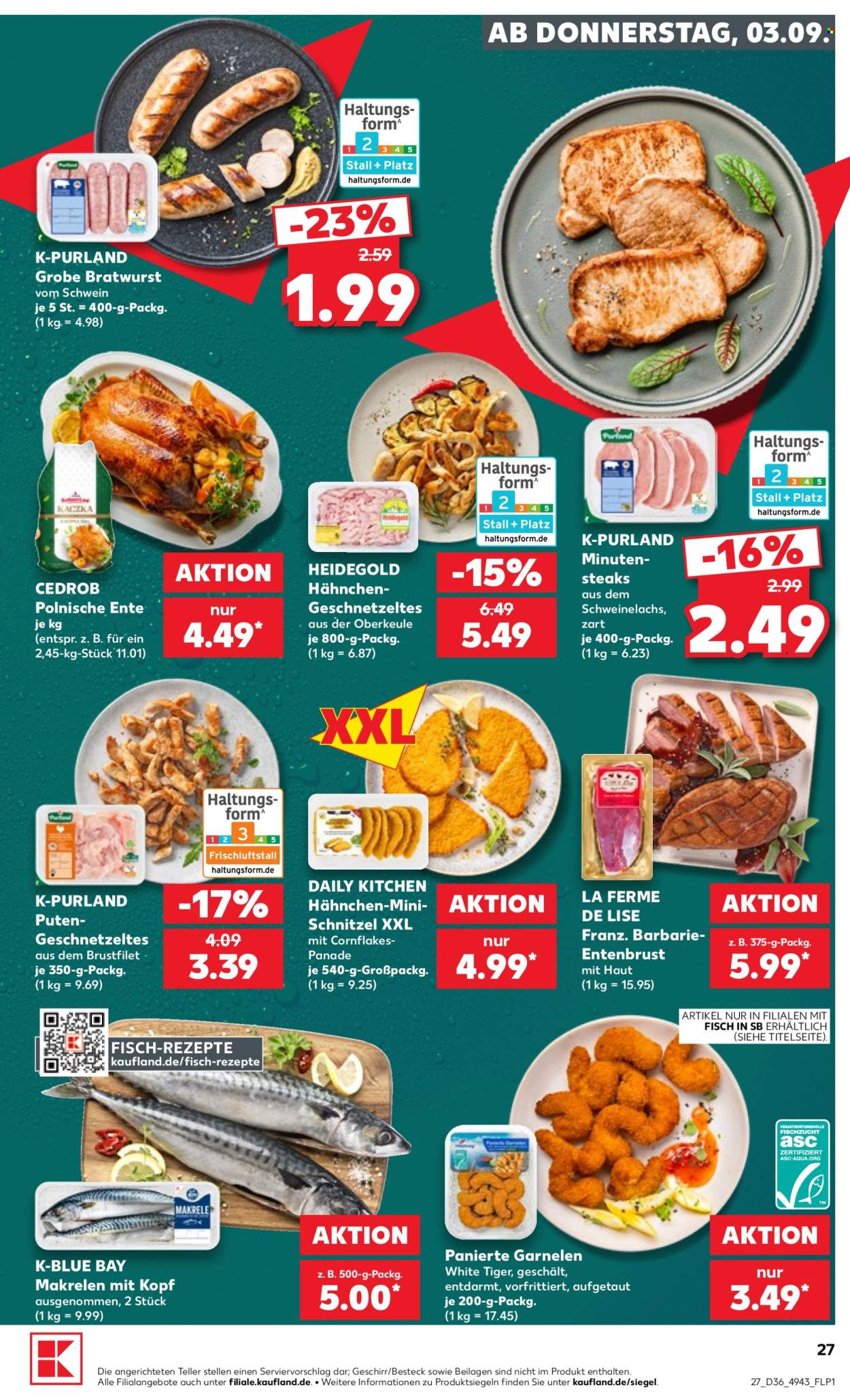Kaufland Prospekte  - 3.09.2026 - 9.09.2026. Seite 27
