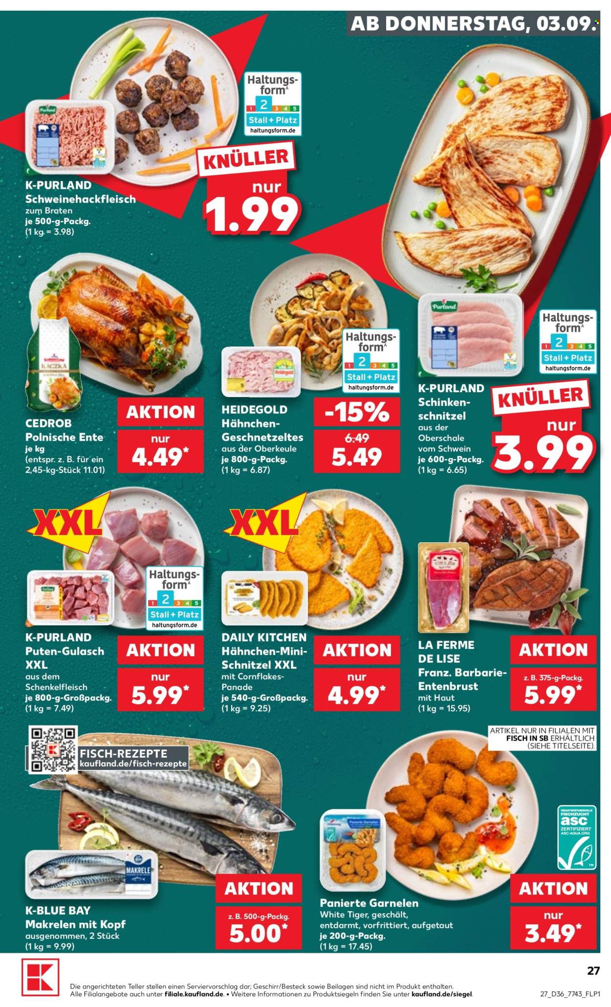 Kaufland Prospekte  - 3.09.2026 - 9.09.2026. Seite 27