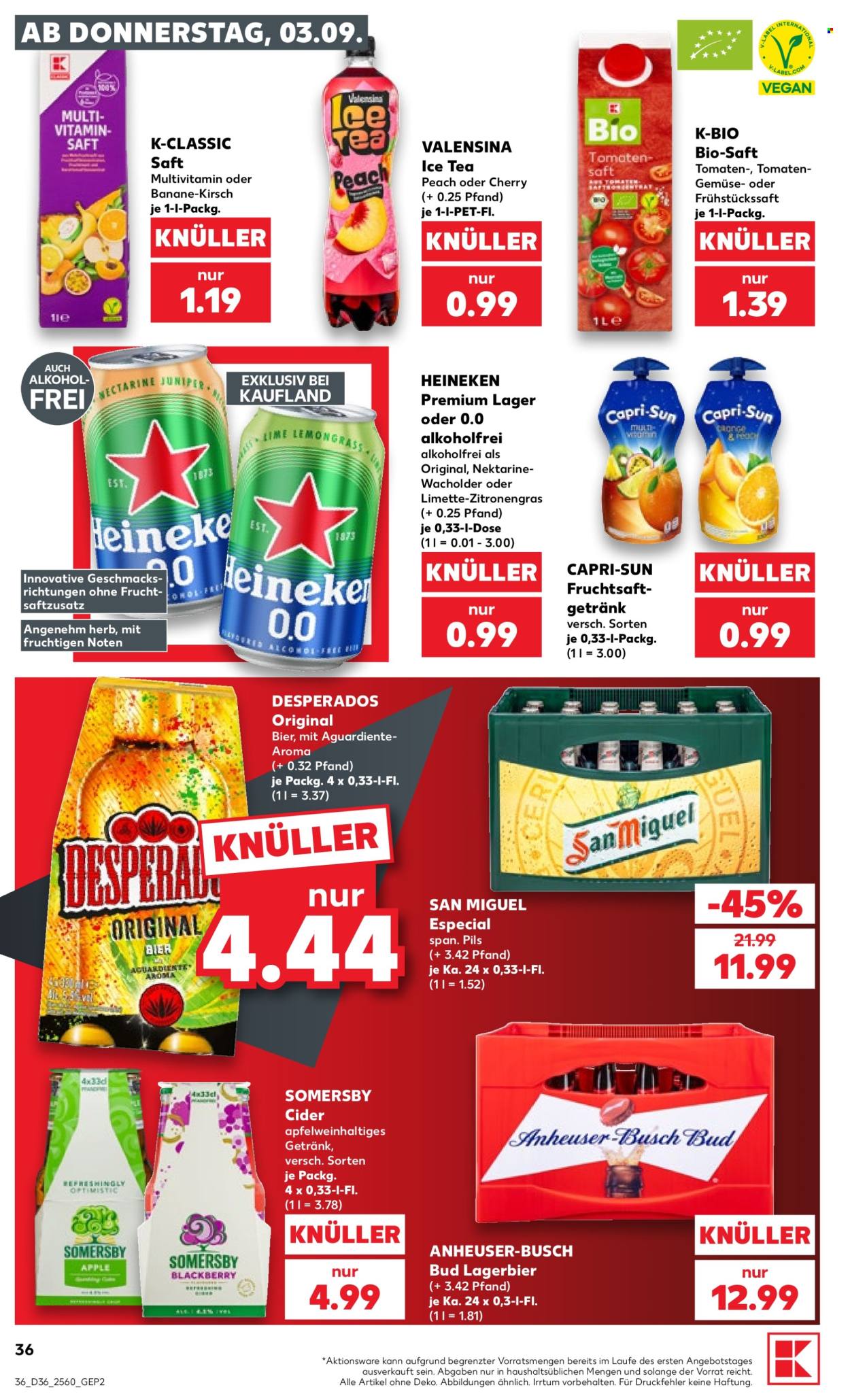 Kaufland Prospekte  - 3.09.2026 - 9.09.2026. Seite 36